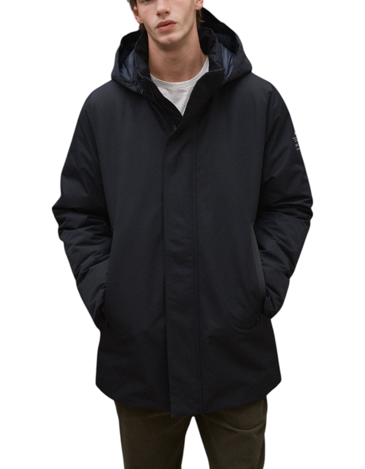 Giacca Parko Black Ecoalf - foto 7