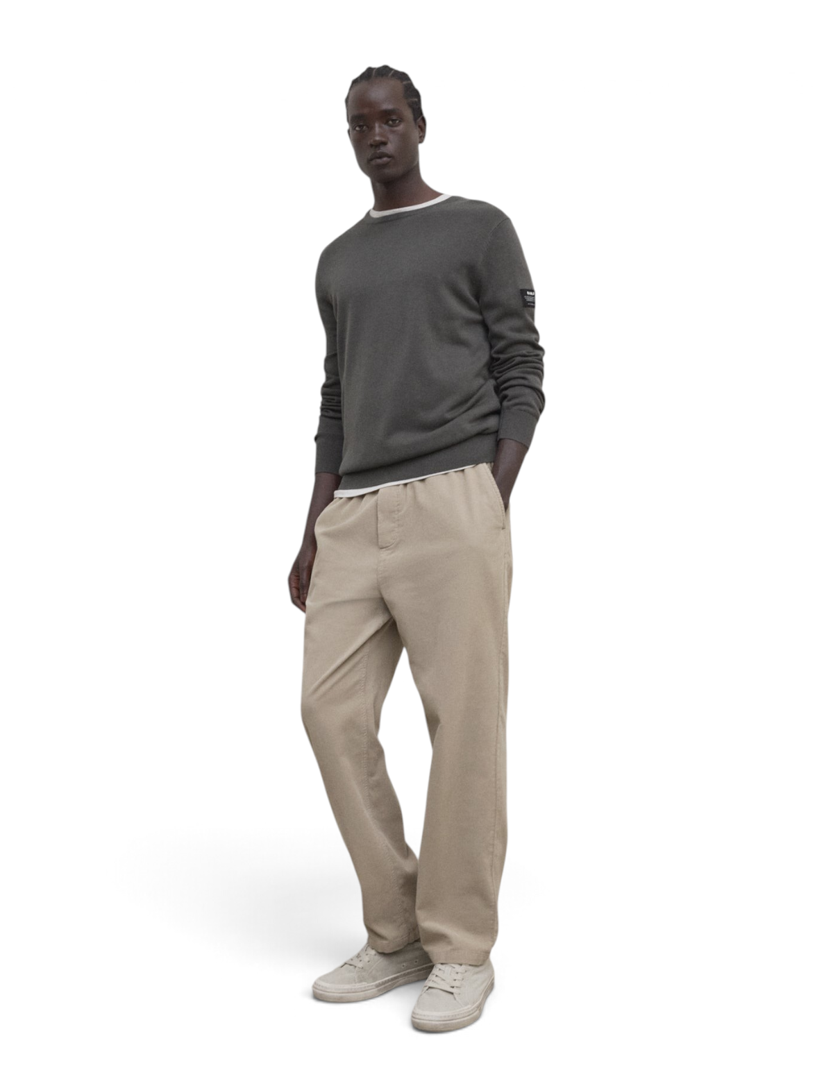 Maglia Bayona Olive Ecoalf - foto 1