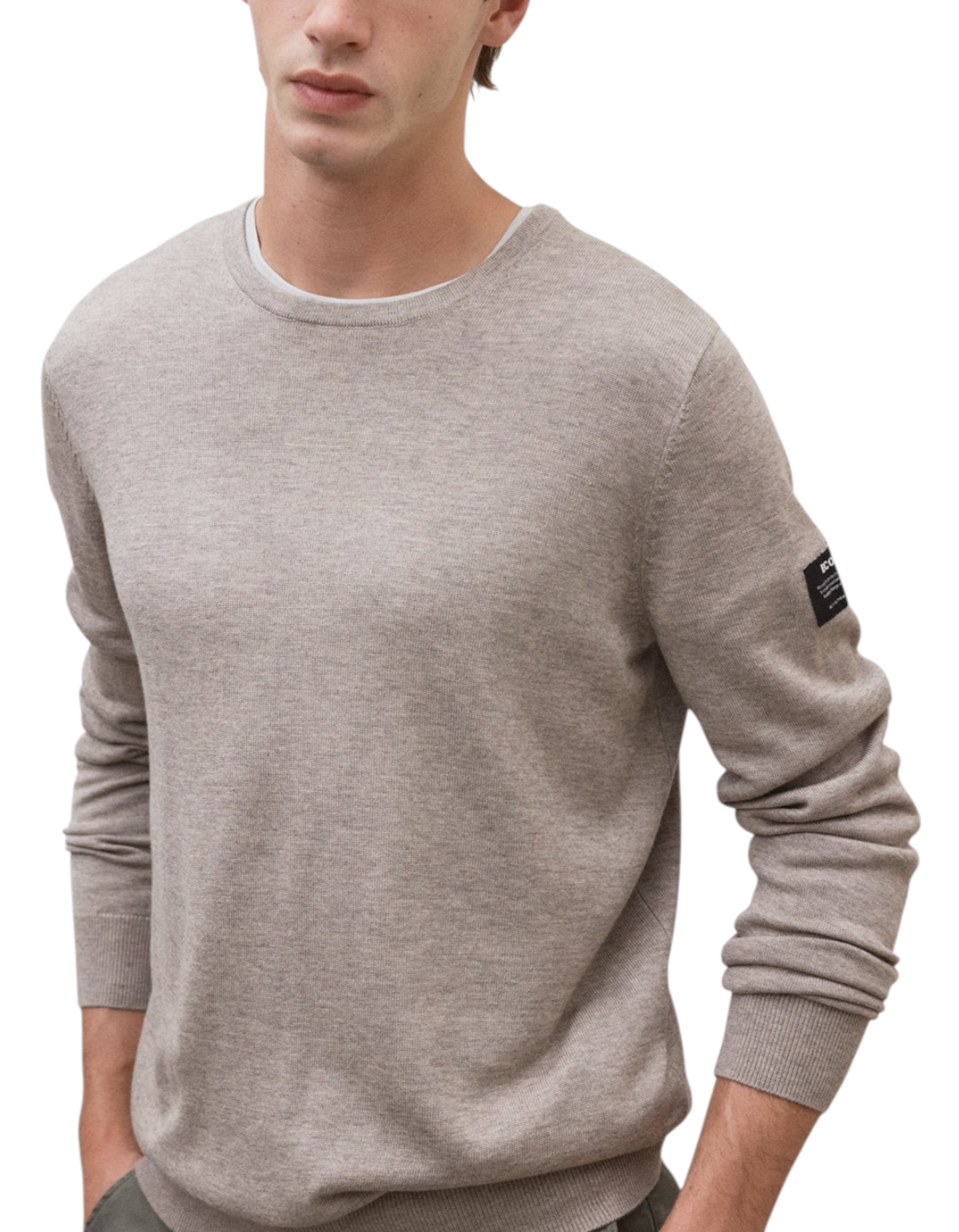 Maglia Bayona Toast Melange Ecoalf - foto 3