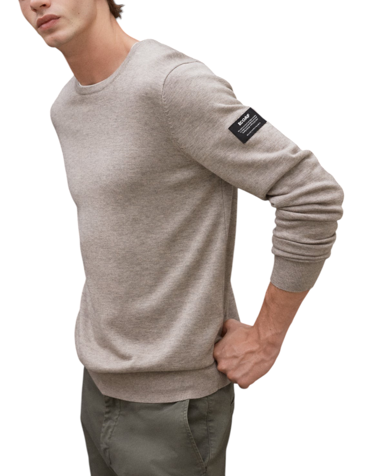 Maglia Bayona Toast Melange Ecoalf - foto 5