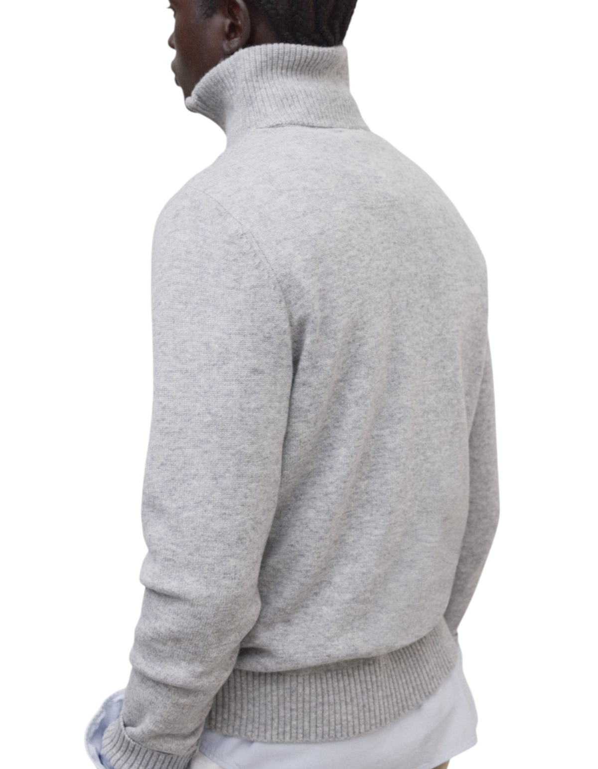 Maglia Yeclo Light Grey Melange Ecoalf - foto 5