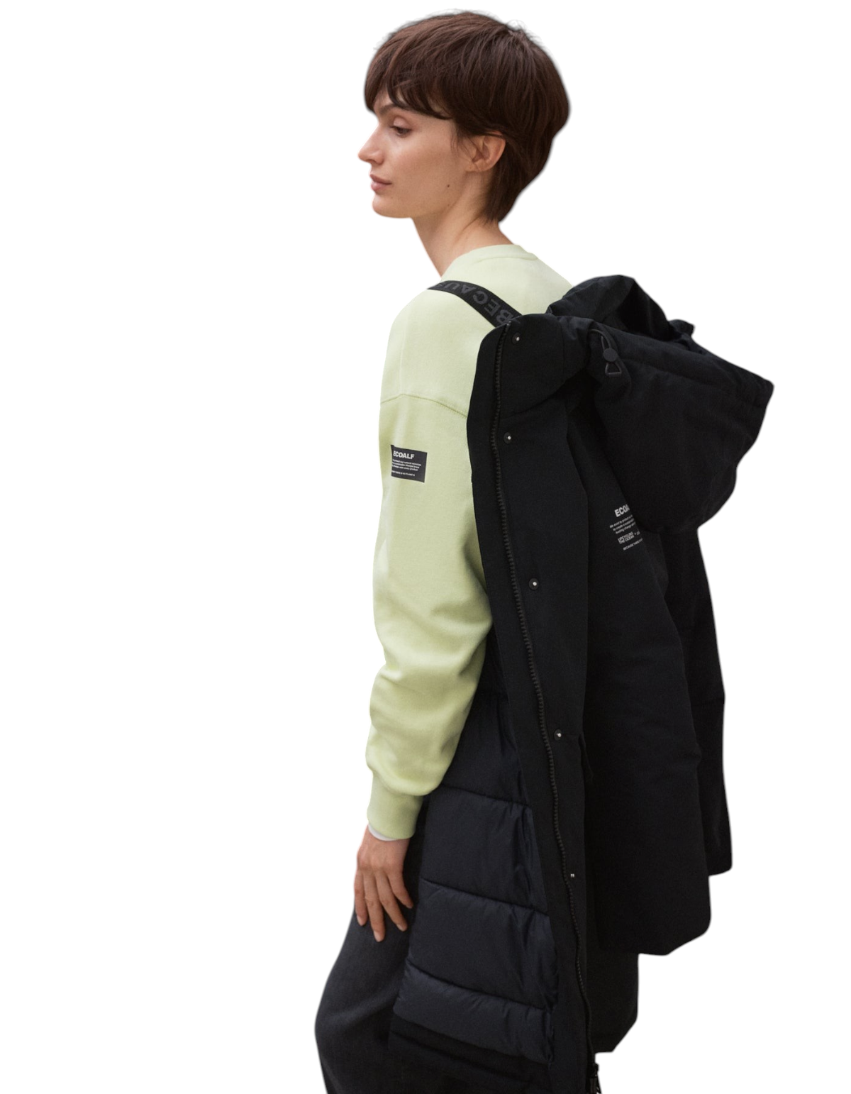 Giacca Ice Black Ecoalf - foto 5