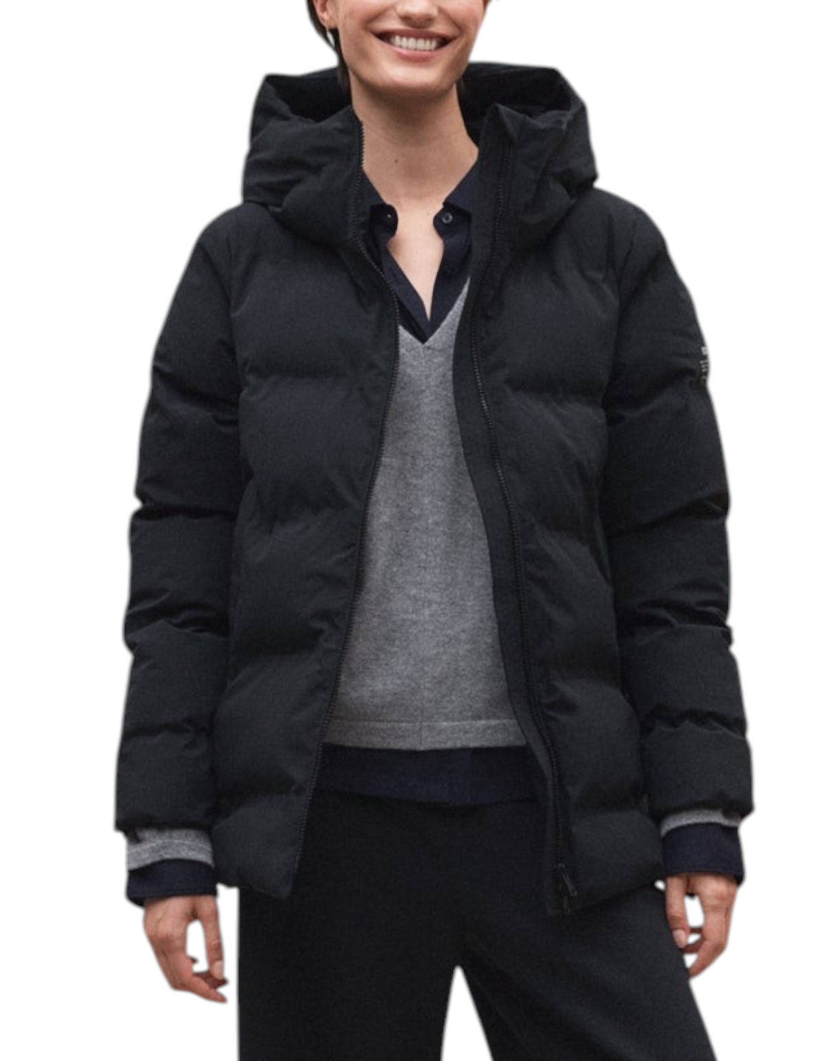 Giacca Mia Black Ecoalf - foto 1