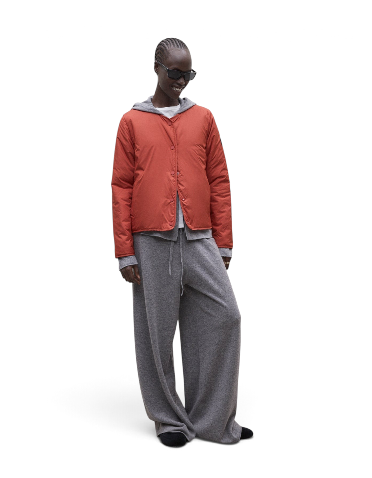 Giacca Monica Dark Orange Ecoalf - foto 5