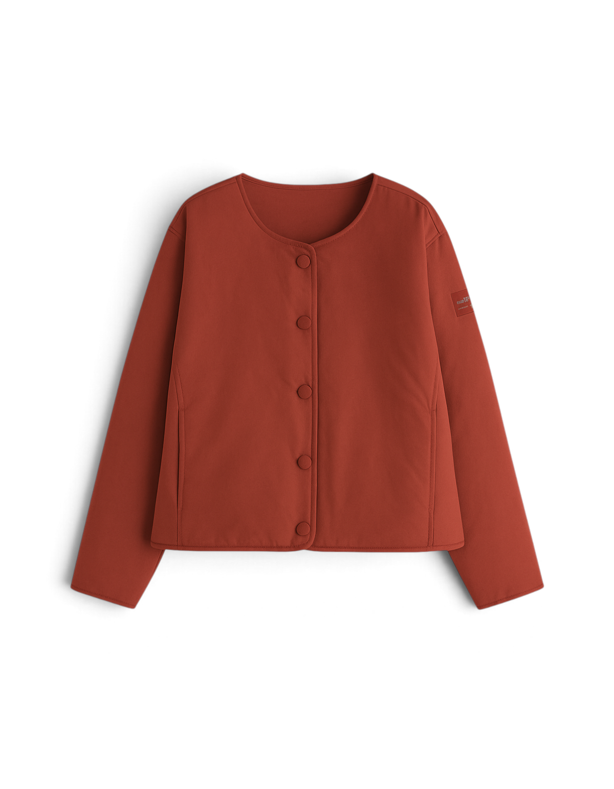 Giacca Monica Dark Orange Ecoalf - foto 6