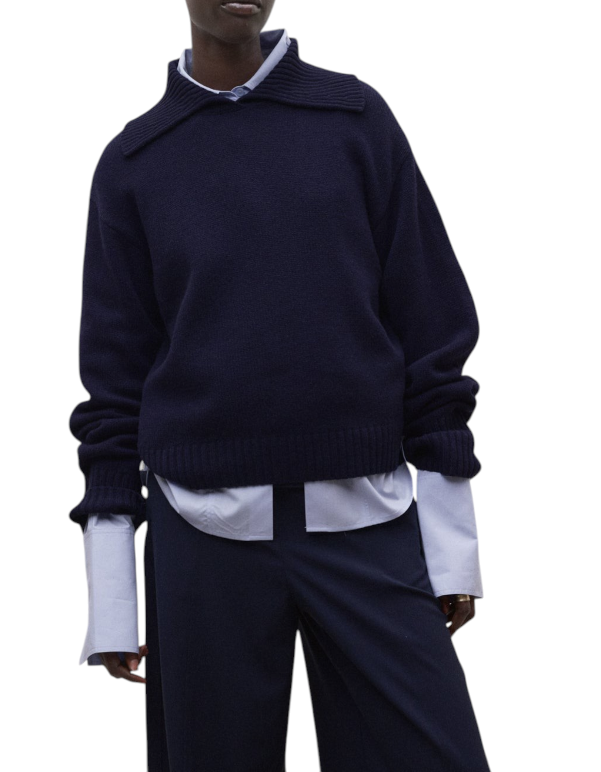 Maglia Adria Deep Navy Ecoalf - foto 2