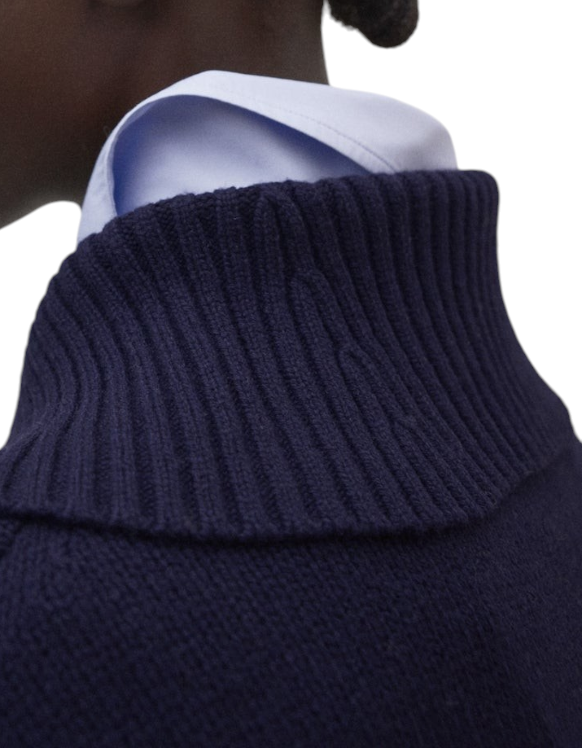 Maglia Adria Deep Navy Ecoalf - foto 4