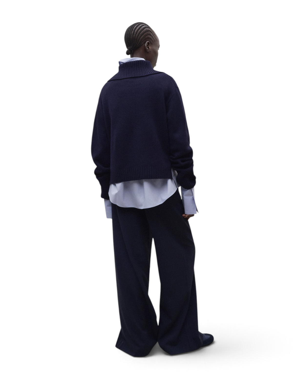 Maglia Adria Deep Navy Ecoalf - foto 5