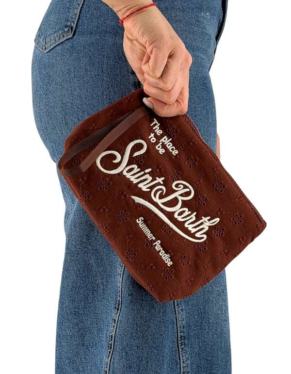 Pochette Aline Sangallo Cotton Mini Flowers Embry 18 Emb