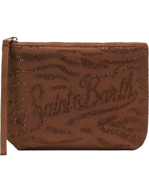 Pochette Aline Strass Strass Zebra 18