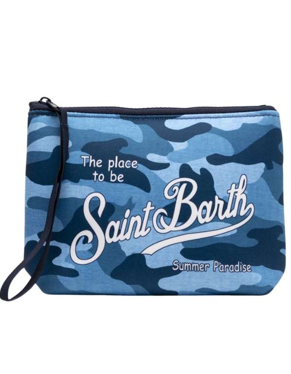 Aline Denim Camouflage Clutch Bag 31