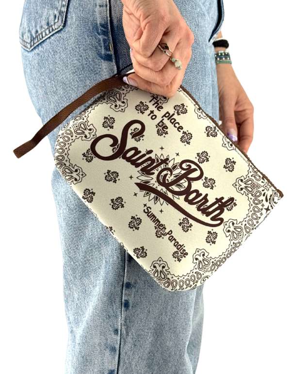 Aline Bandanna Round 10 Clutch