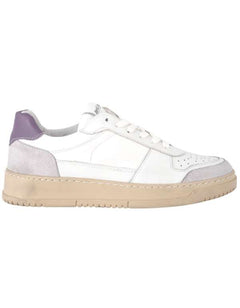 Sneaker in Nappa e Camoscio Bianco Donna – Devid Label