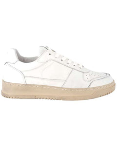 Sneaker Unisex in Nappa e Camoscio Bianco – Devid Label