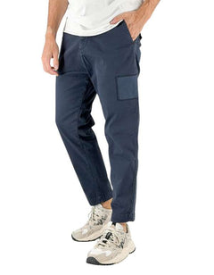 Pantalone Timo Patch Blu Uomo – Devid Label