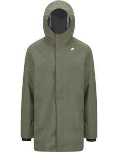 Trench Tommy Bonded Jersey Green Lichen