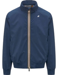 K-Way Giacca Arsene Stretch Dot Blue Insignia – Giacche e cappotti