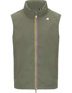 Valen Stretch Nylon Jersey Green Lichen Vest