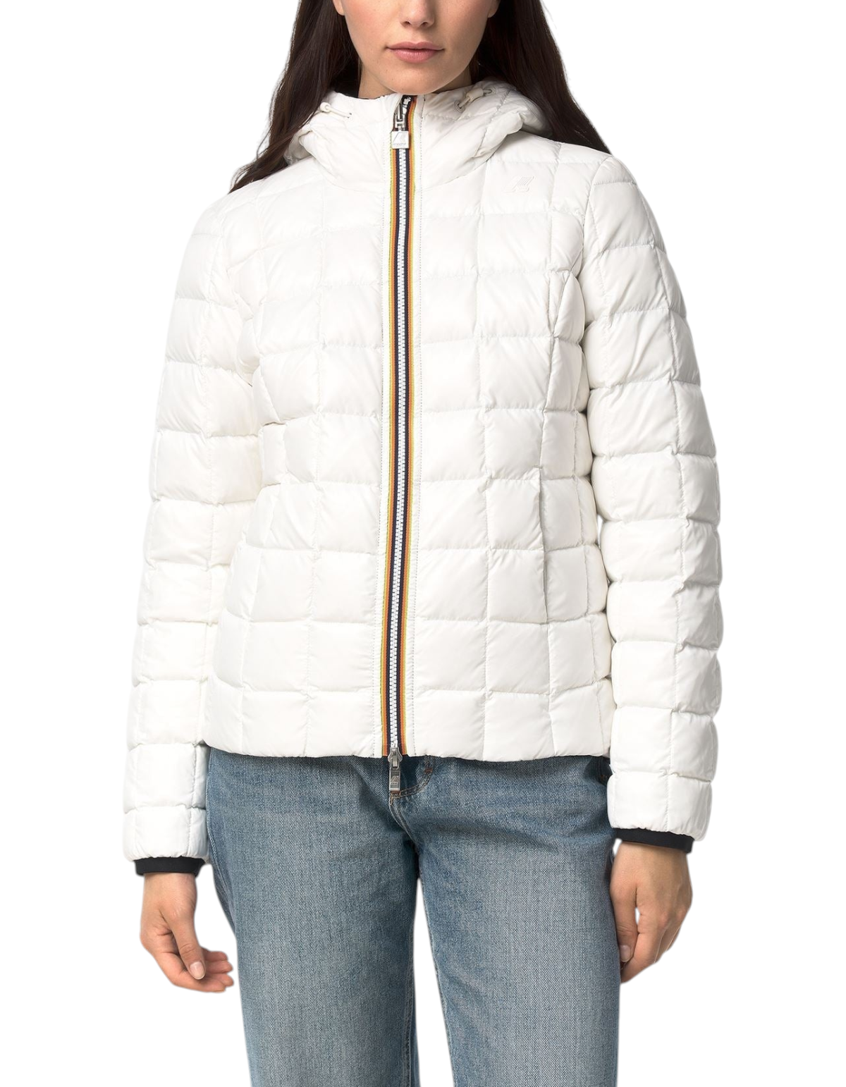 K-Way Giacca Lily ST Thermo Double Black Pure - White Natural - immagine 7