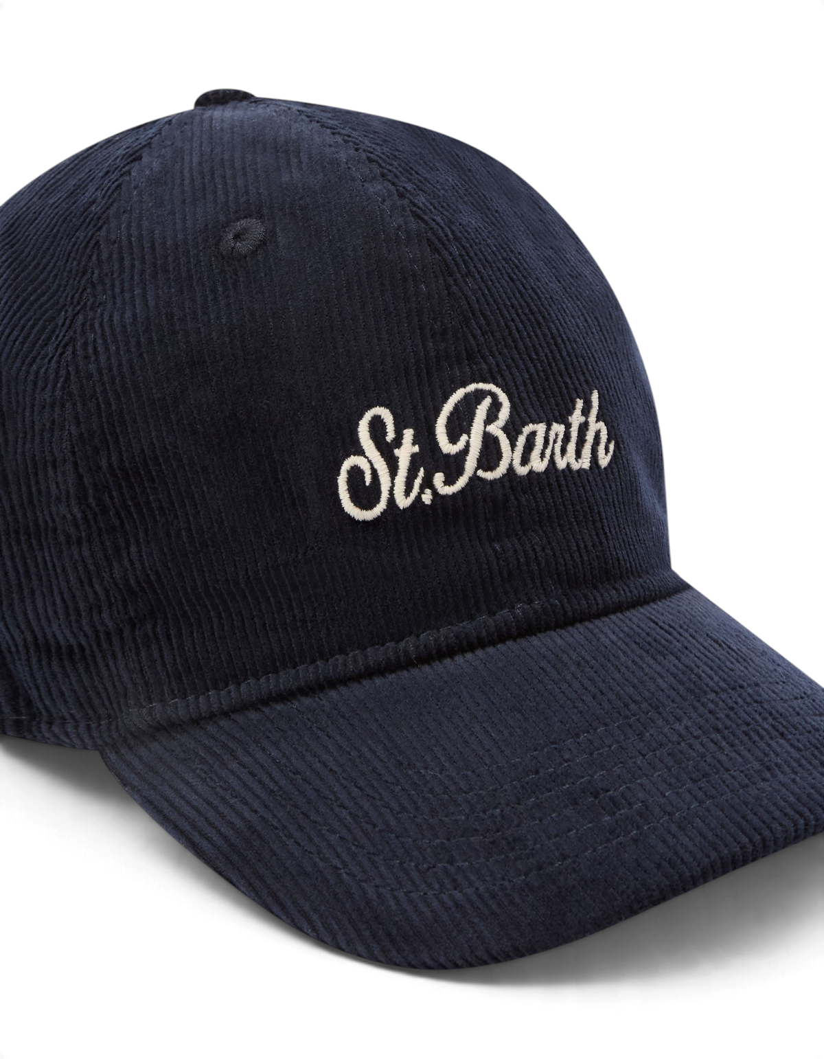 MC2 Saint Barth Baseball corduroy navy – dettaglio