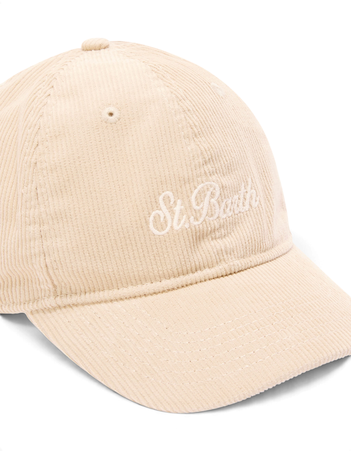 MC2 Saint Barth Baseball corduroy beige – dettaglio
