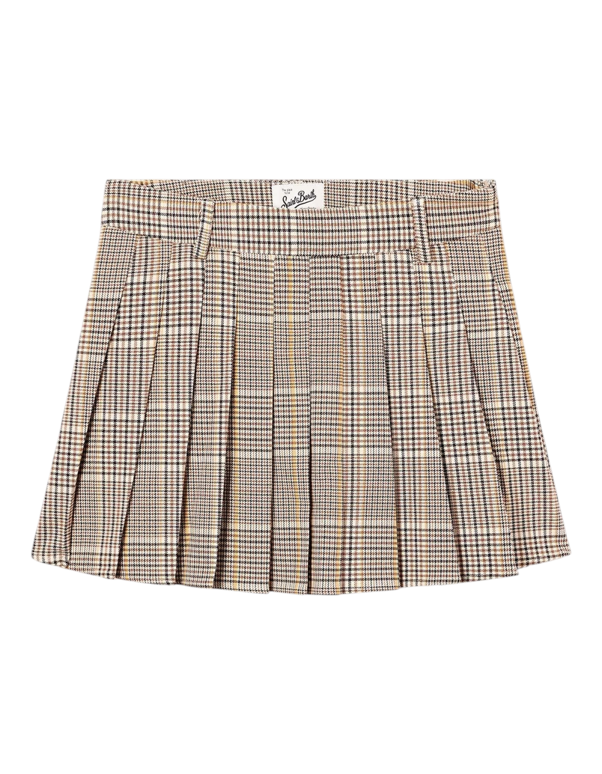 MC2 Saint Barth Minigonna Blay tartan in flanella – foto ufficiale