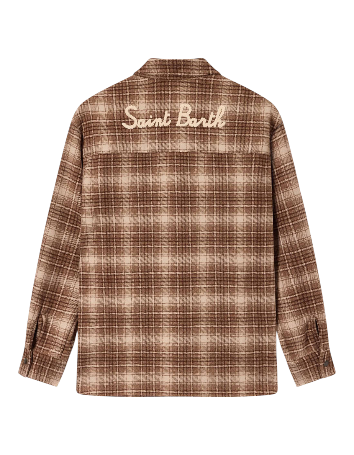 MC2 Saint Barth Camicia Cambry Flannel Tartan 1118 Emb — immagine ufficiale 2