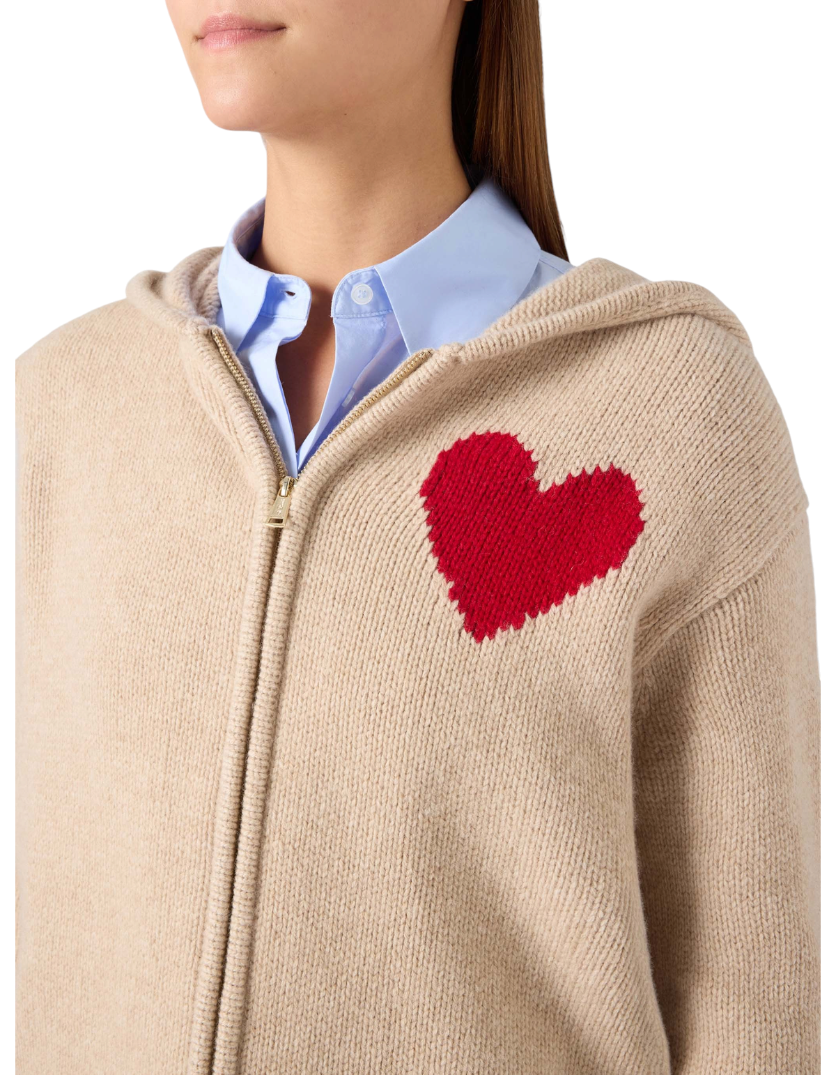 MC2 Saint Barth Kyla beige — dettaglio cuore
