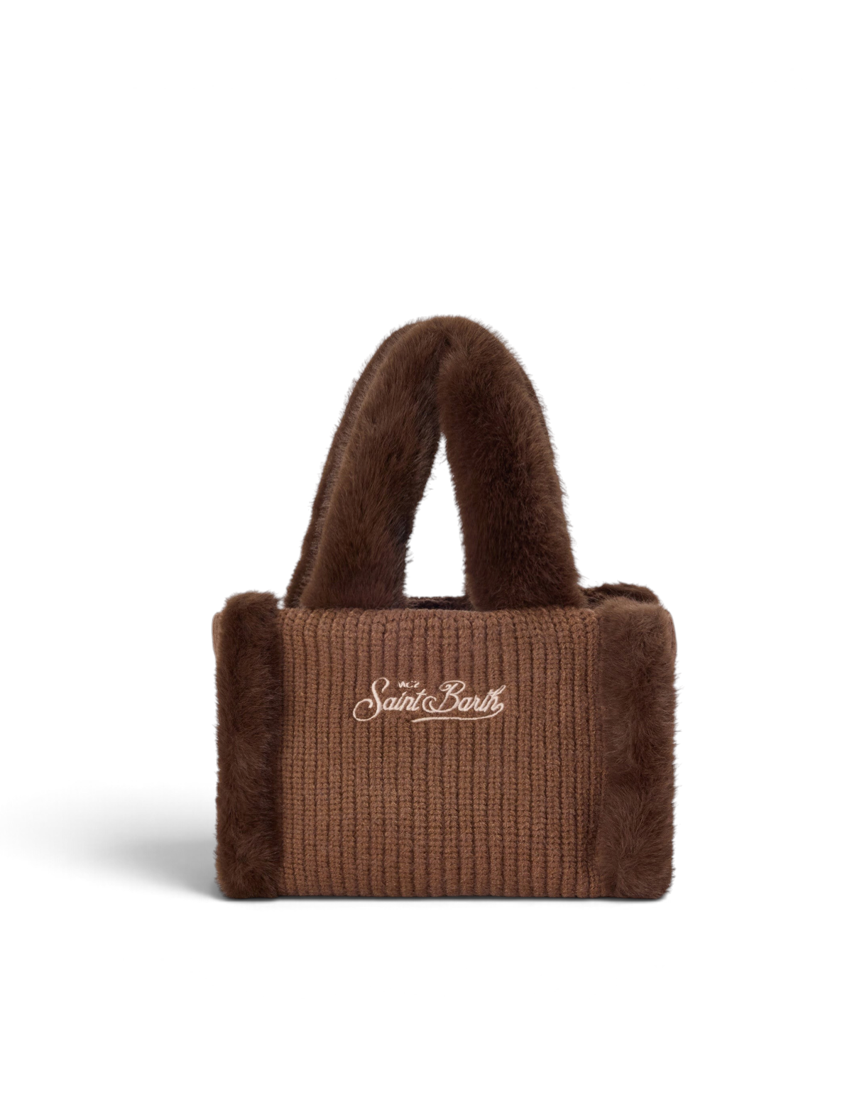 Borsa mini Vanity Mini Shearling Rib Fur 18 Emb - immagine 4
