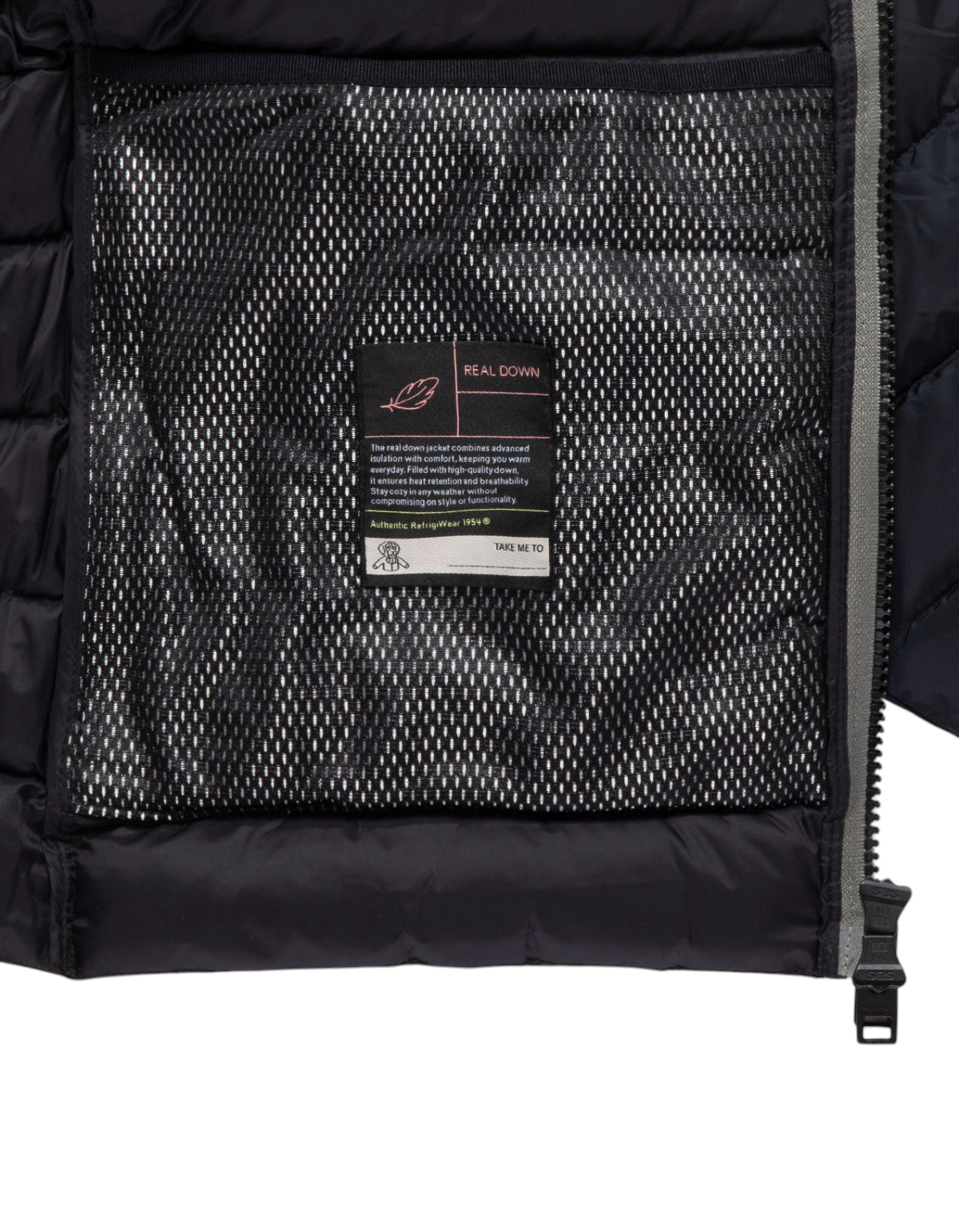 RefrigiWear Piumino Uomo Hunter Dark Blue - foto ufficiale 7