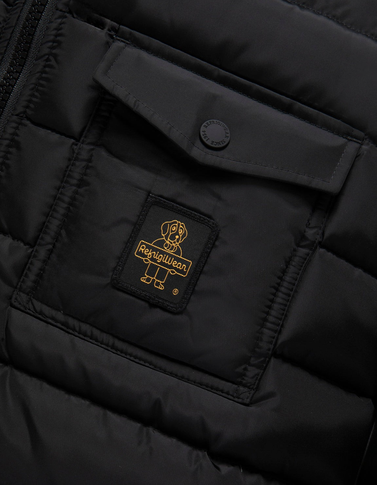 RefrigiWear Piumino Uomo Hunter Black - foto ufficiale 4