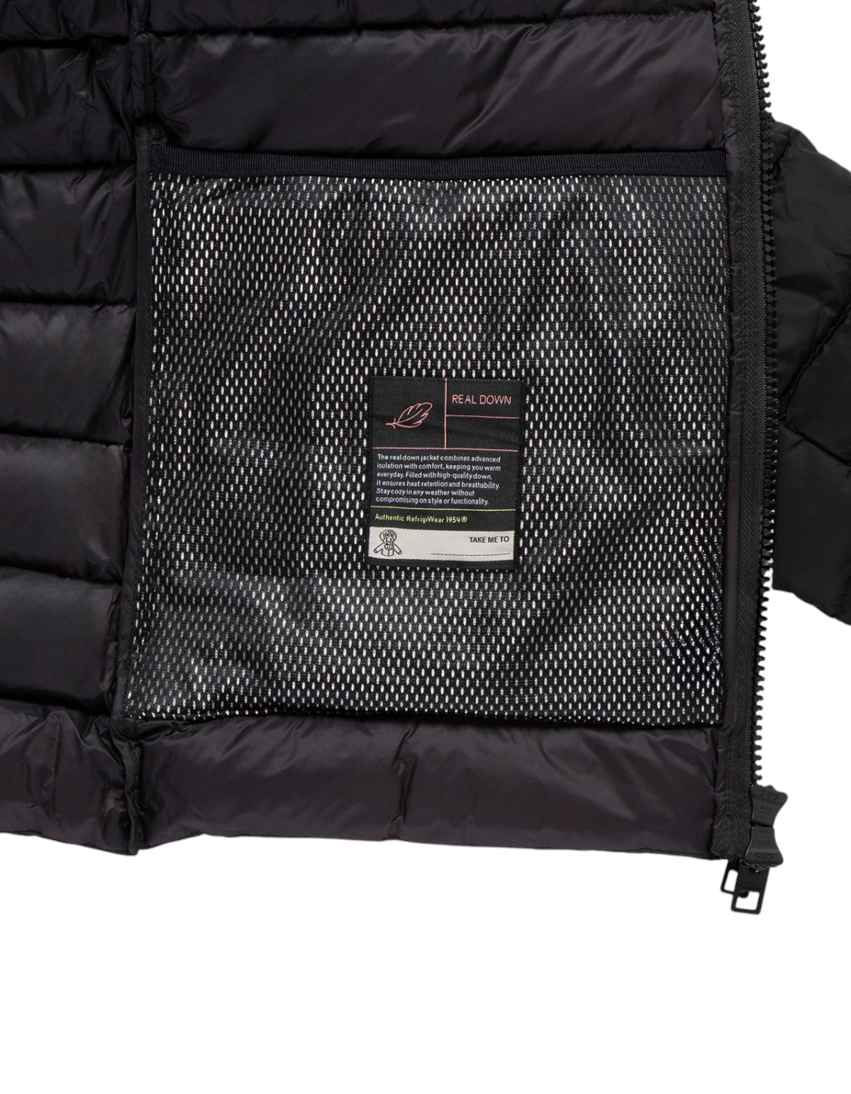 RefrigiWear Piumino Uomo Hunter Black - foto ufficiale 7
