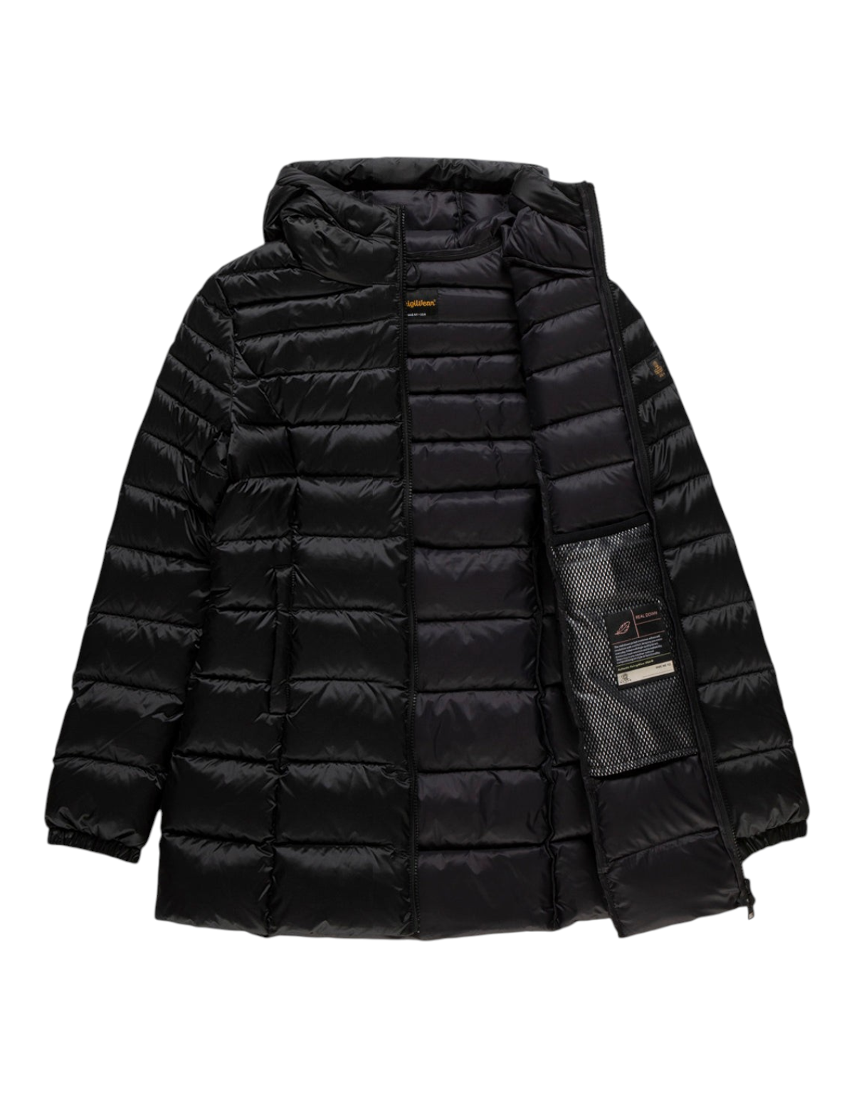 RefrigiWear Piumino Lungo Donna Long Mead Black - foto ufficiale 2