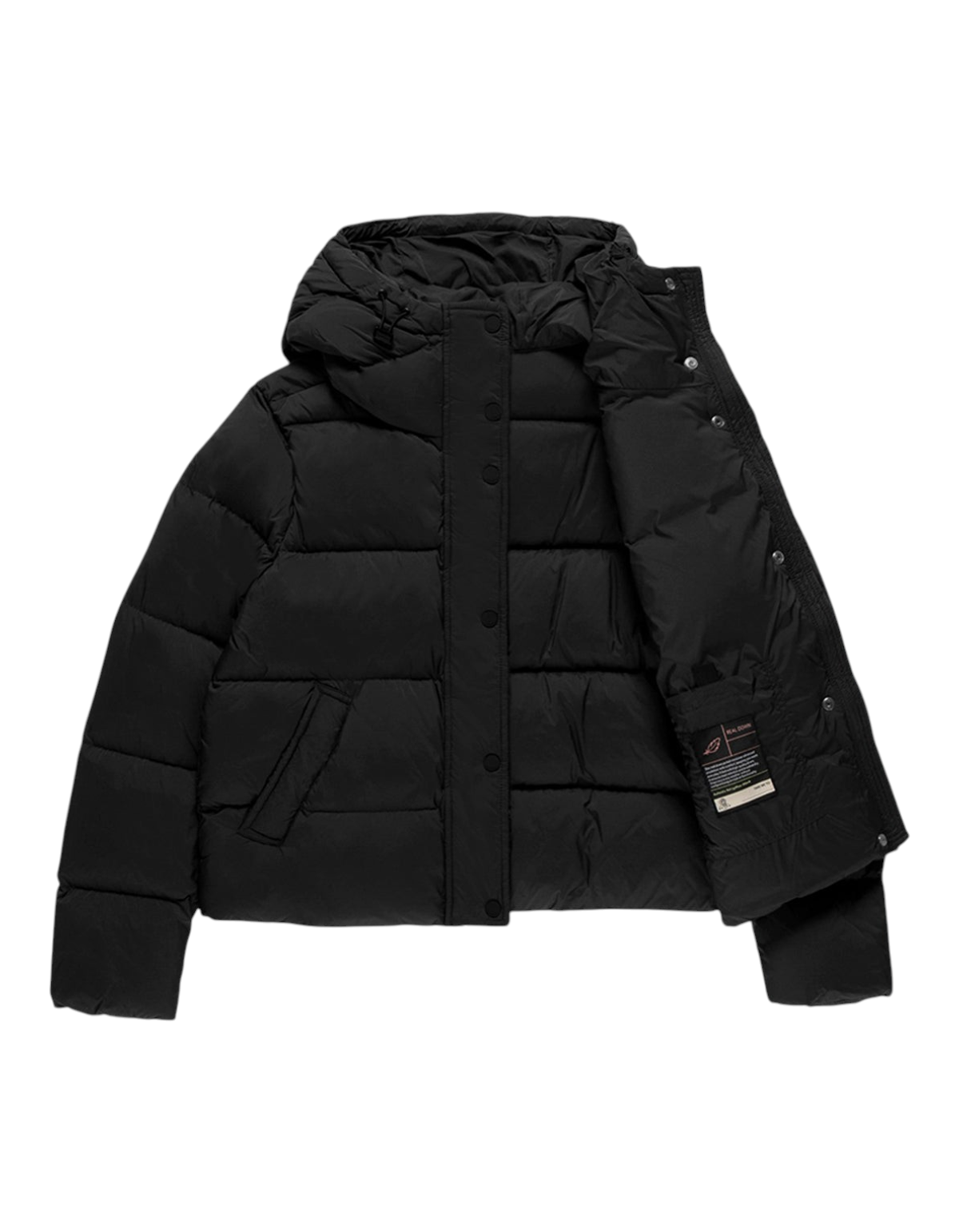 RefrigiWear Piumino Donna Braffy Black - foto ufficiale 2