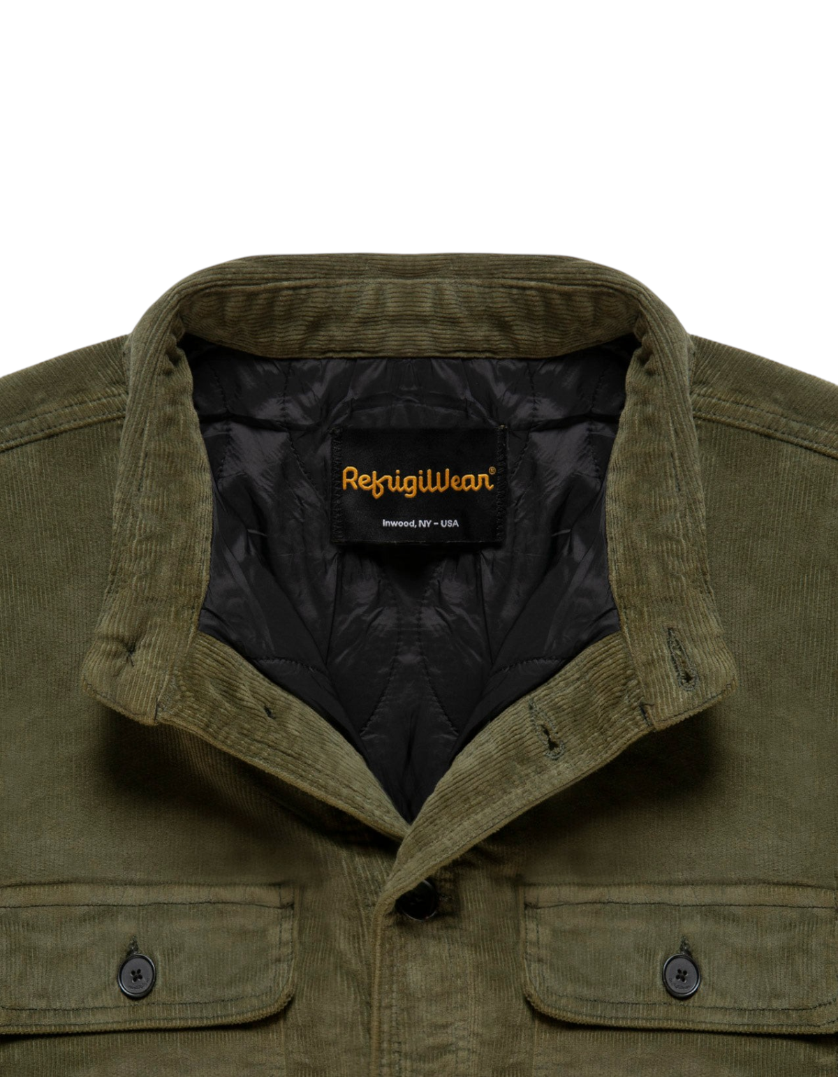 RefrigiWear Overshirt in Velluto Jungle Forest - foto ufficiale 4
