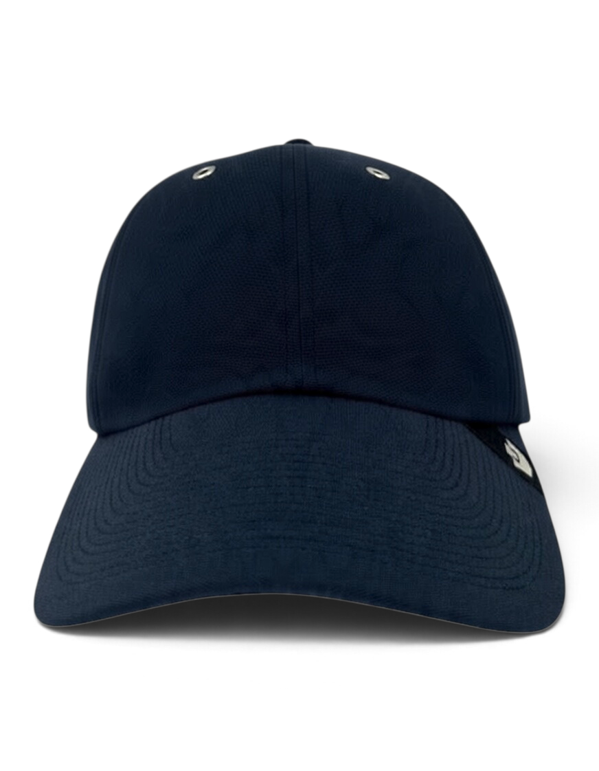 Cappellino Goorin Bros Papa Wordmark Castle in cotone blu scuro colorazione Edge, stile streetwear casual.