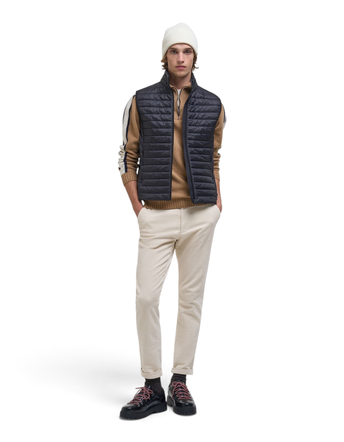 Colmar Originals Gilet ultra leggero nero, vista frontale