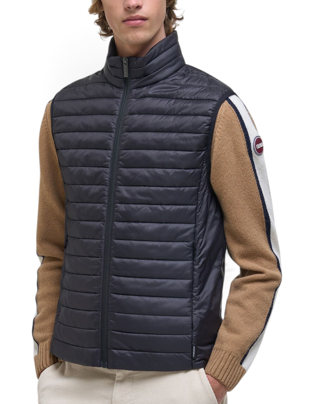 Colmar Originals Gilet ultra leggero nero, vista posteriore