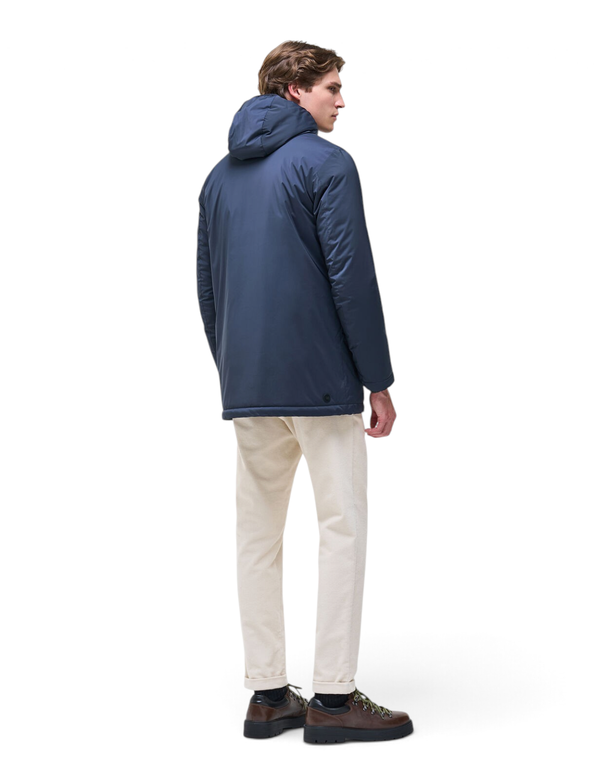 Colmar Originals Giacca lunga stretch autunnale blu navy, dettaglio del capo