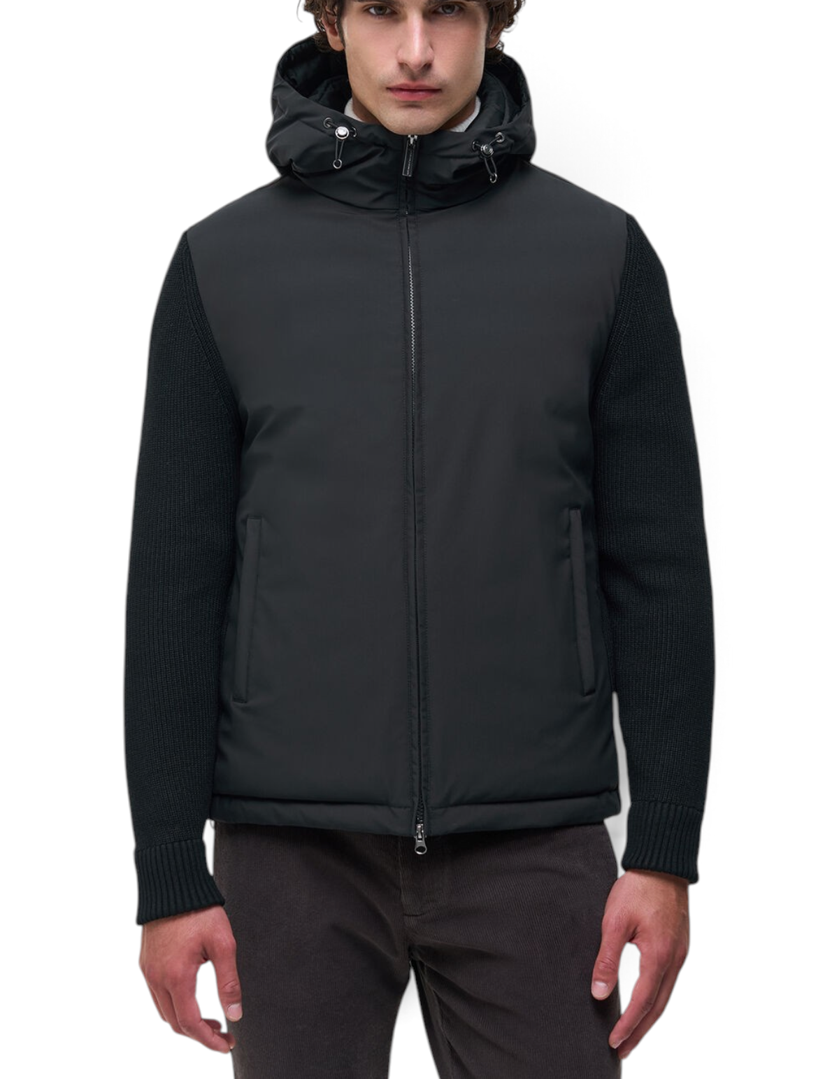Colmar Originals Giacca ibrida nero, vista posteriore