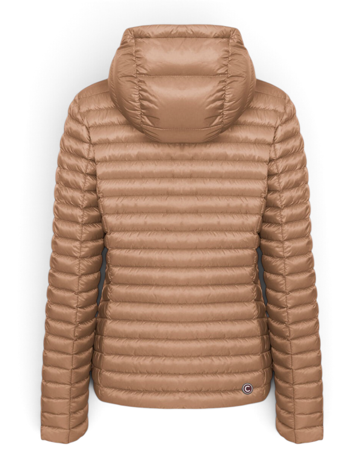 Colmar Originals Piumino leggero con cappuccio beige Marrakech, indossato, vista laterale