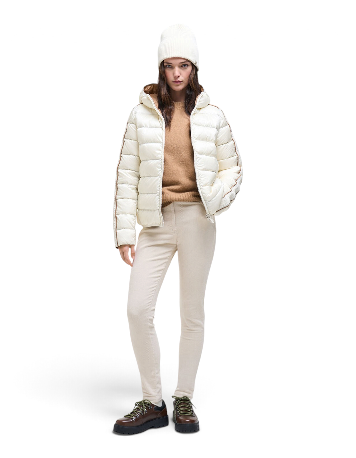 Colmar Originals Piumino Heritage bianco tofu, vista frontale