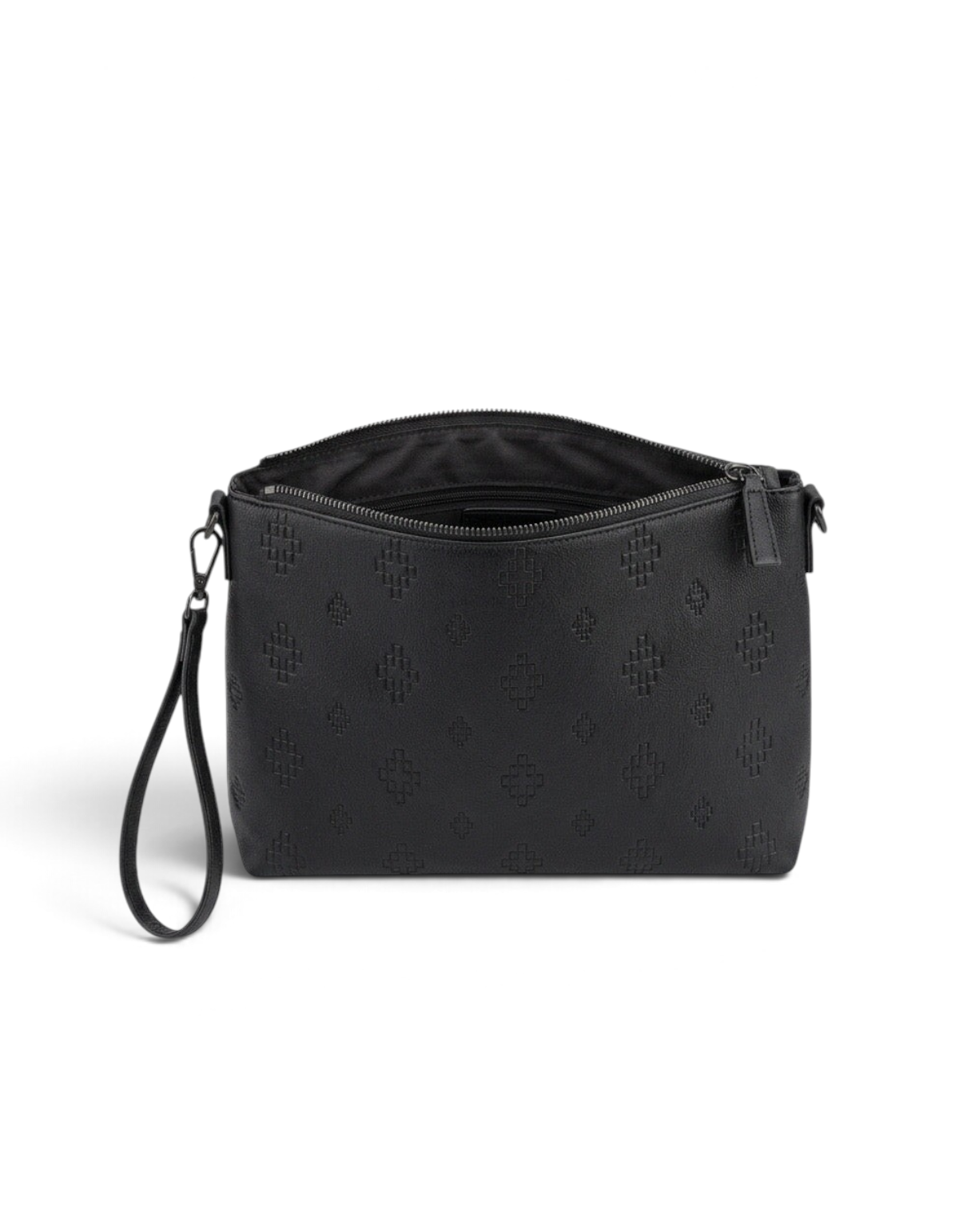 Marcelo Burlon - County Of Milan Pochette Textured Nero COMAF261052