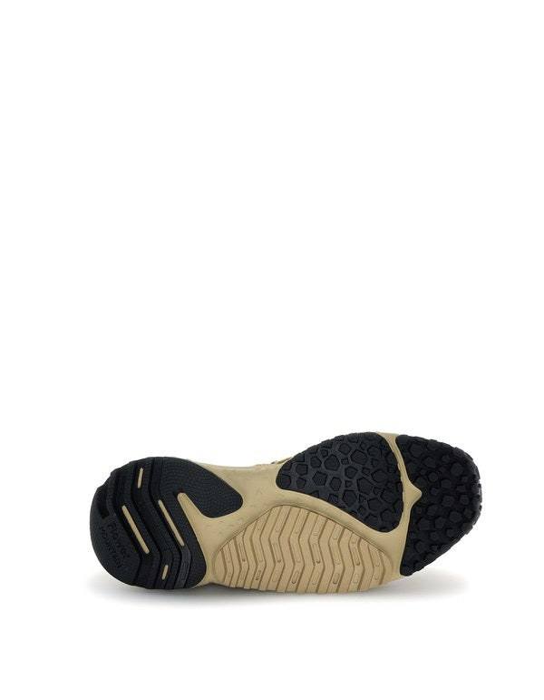 Sneaker Yamabushi Woman Suede/Nylon Cognac-Taupe-Pink - Immagine 6