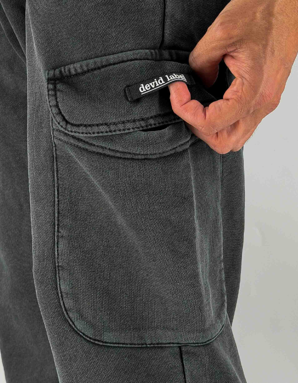 Devid Label Aberdeen - Pantalone in Felpa - Comfort, Nero – dettaglio prodotto 3 – Master SKU DL_ABERDEEN NERO