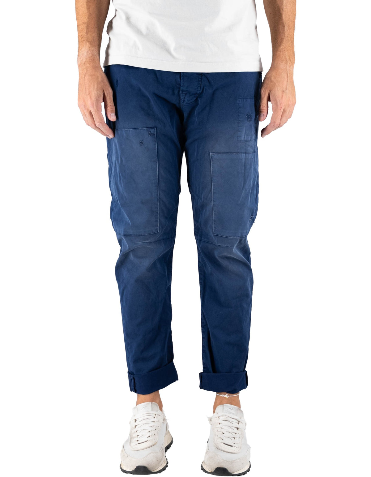 Devid Label Belfast - Pantalone Carpenter - Vintage, Blu – dettaglio prodotto 3 – Master SKU DL_CARPENTER_ESS1081_BLU_ROYAL