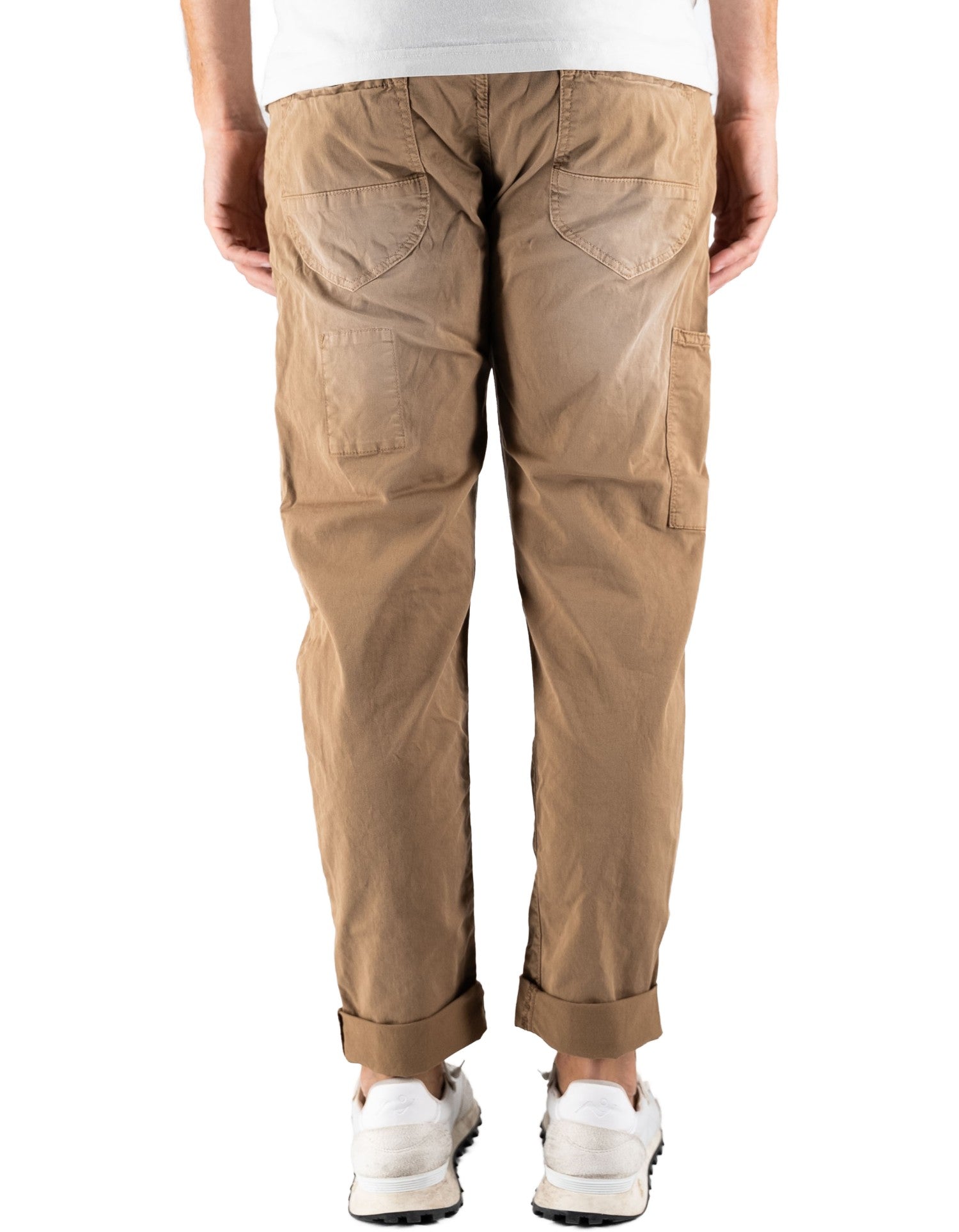 Devid Label Belfast - Pantalone Carpenter - Vintage, Camel – dettaglio prodotto 3 – Master SKU DL_CARPENTER_ESS1081_CAMEL