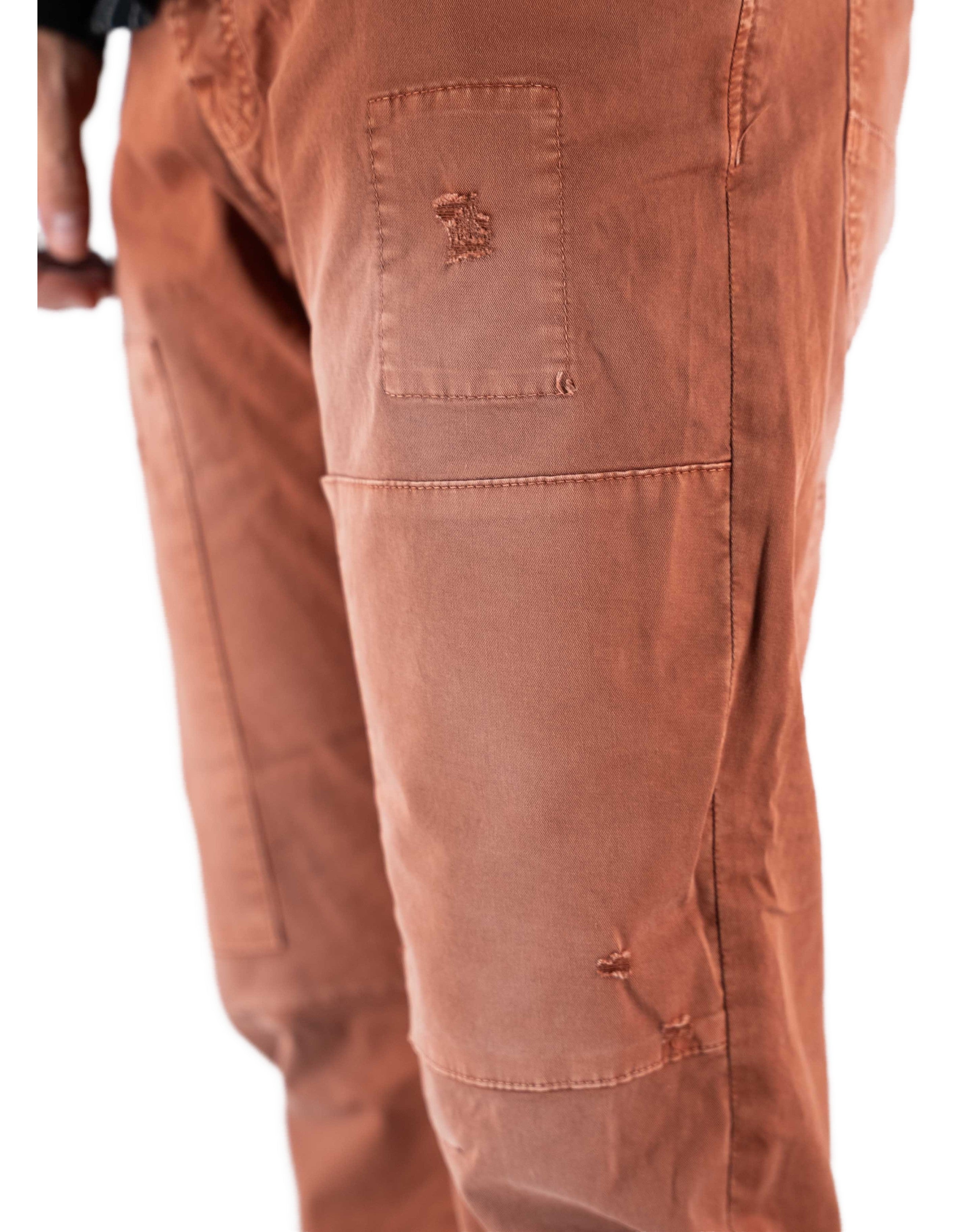 Devid Label Belfast - Pantalone Carpenter - Vintage – dettaglio prodotto 2 – Master SKU DL_CARPENTER_ESS1081_MATTONE