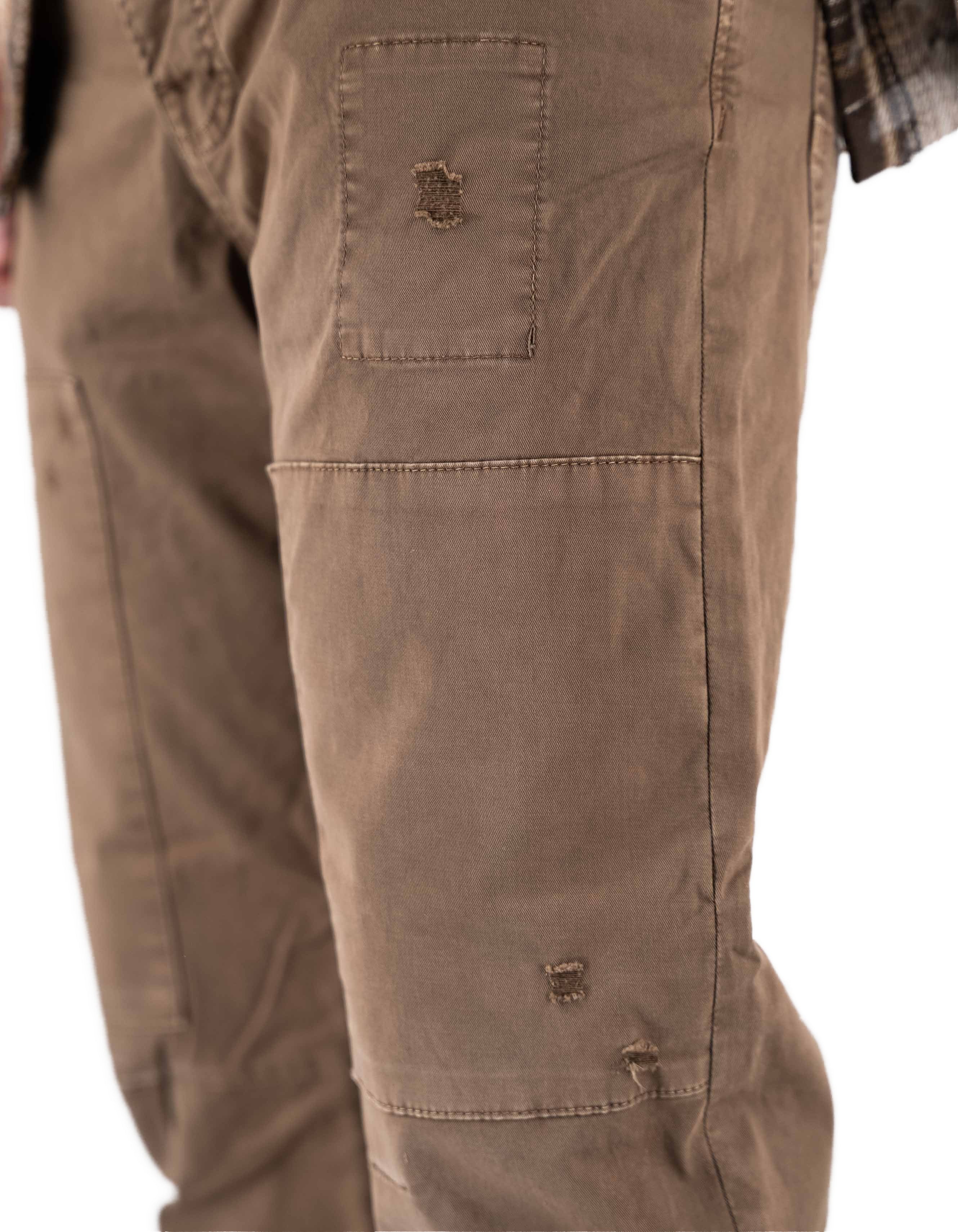 Devid Label Belfast - Pantalone Carpenter - Vintage – dettaglio prodotto 2 – Master SKU DL_CARPENTER_ESS1081_NEW_TABACCO