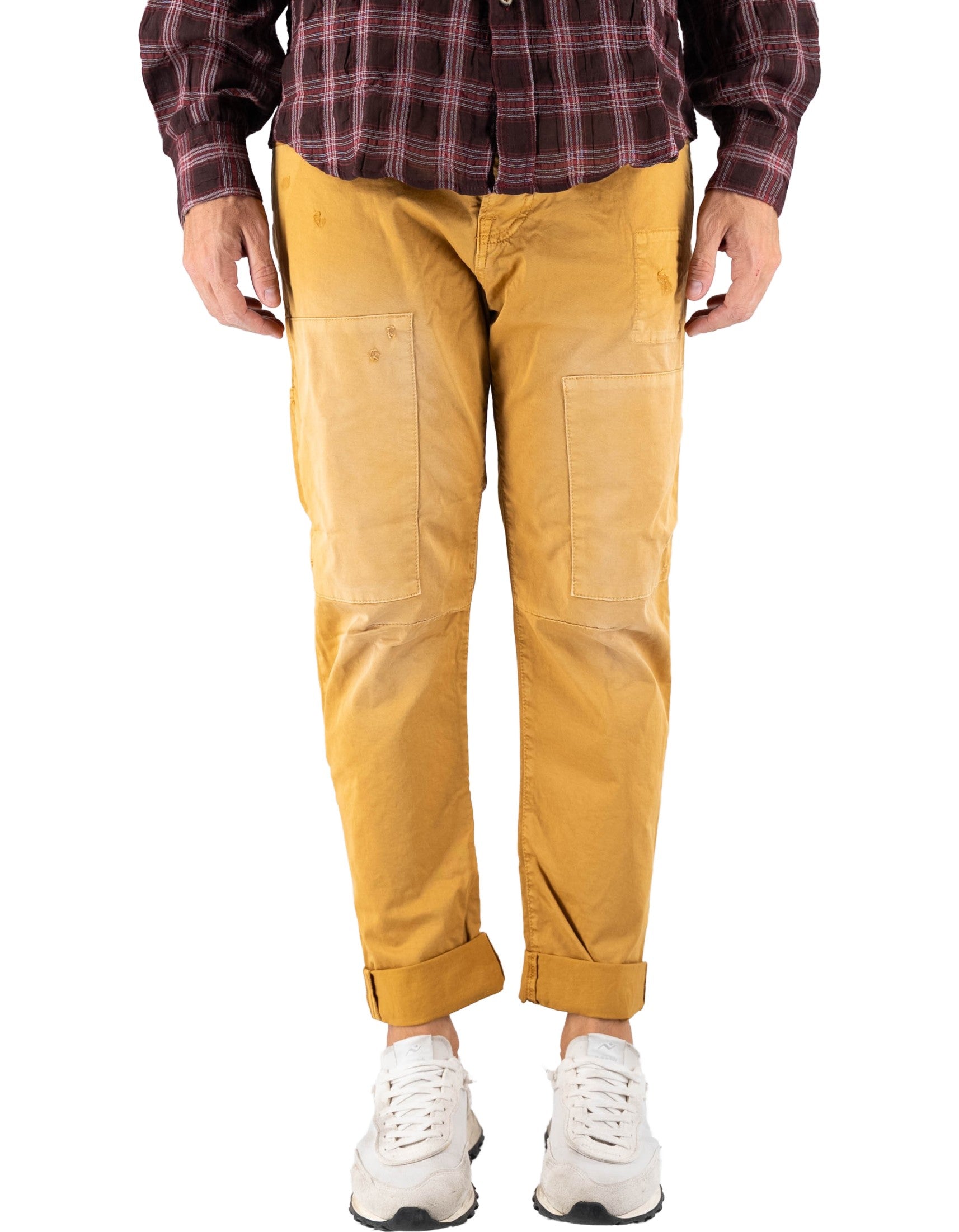 Devid Label Belfast - Pantalone Carpenter - Vintage – dettaglio prodotto 2 – Master SKU DL_CARPENTER_ESS1081_SENAPE